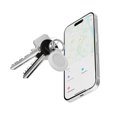 TravelTag for iPhone (iOS) - Water-resistant - Ash White